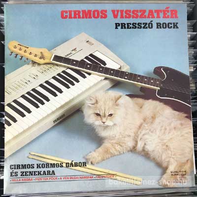 Cirmos Kormos Gábor És Zenekara Cirmos Visszatér LP (vinyl) bakelit lemez Cirmos Kormos Gábor És Zenekara - Cirmos Visszatér LP (vinyl) bakelit lemez