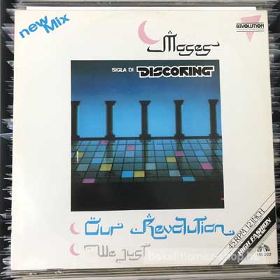 Moses Our Revolution - We Just (New Mix) (12") (vinyl) bakelit lemez Moses - Our Revolution - We Just (New Mix) (12") (vinyl) bakelit lemez