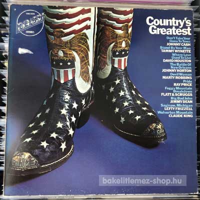 Various Country Greatest (LP, Comp) (vinyl) bakelit lemez Various - Country Greatest (LP, Comp) (vinyl) bakelit lemez