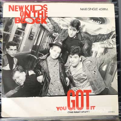 New Kids On The Block You Got It (The Right Stuff) (12", Maxi) (vinyl) bakelit lemez New Kids On The Block - You Got It (The Right Stuff) (12", Maxi) (vinyl) bakelit lemez