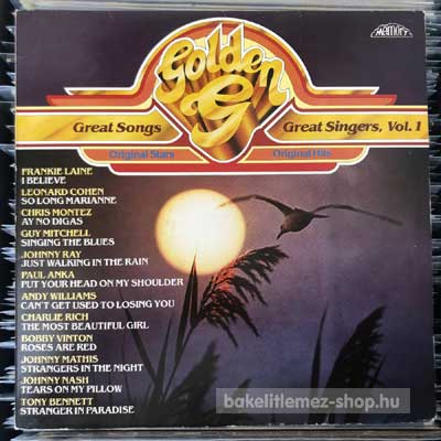 Various Great Songs, Great Singers, Vol. 1 (LP, Comp) (vinyl) bakelit lemez Various - Great Songs, Great Singers, Vol. 1 (LP, Comp) (vinyl) bakelit lemez