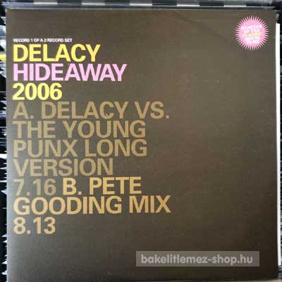 De Lacy Hideaway 2006 (Record One) (12") (vinyl) bakelit lemez De Lacy - Hideaway 2006 (Record One) (12") (vinyl) bakelit lemez