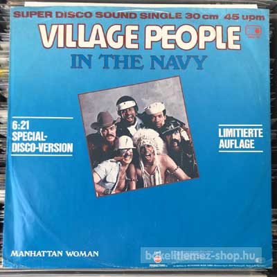 Village People In The Navy (12", Maxi) (vinyl) bakelit lemez Village People - In The Navy (12", Maxi) (vinyl) bakelit lemez