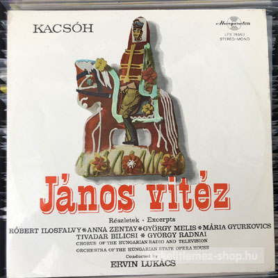 Kacsóh János Vitéz (Részletek Excerpts) (LP, Album) (vinyl) bakelit lemez Kacsóh - János Vitéz (Részletek Excerpts) (LP, Album) (vinyl) bakelit lemez