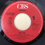 Spagna Call Me (7", Single) Spagna Call Me (7", Single)