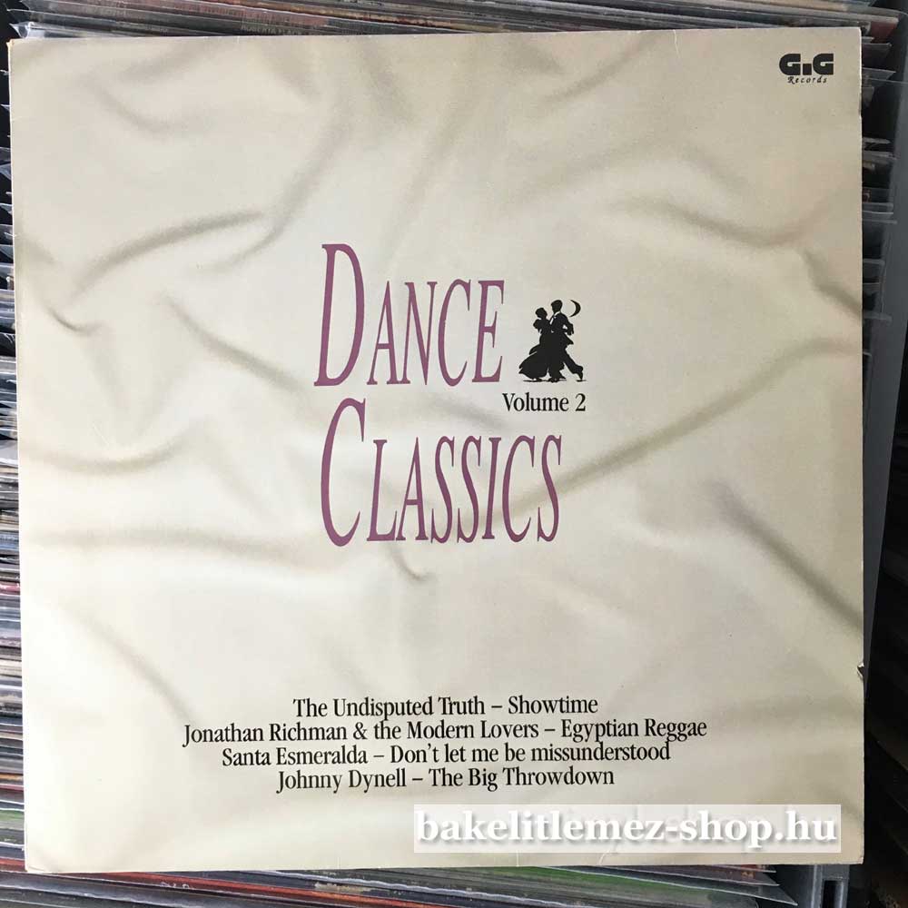 Various Dance Classics Volume 2 (12") (vinyl) bakelit lemez Various - Dance Classics Volume 2 (12") (vinyl) bakelit lemez