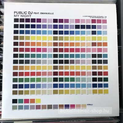 Public DJ Feat. Emanuelle My Night (12") (vinyl) bakelit lemez Public DJ Feat. Emanuelle - My Night (12") (vinyl) bakelit lemez