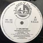 2 Unlimited  Maximum Overdrive  (12")