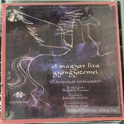 A Magyar Líra Gyöngyszemei Hétévszázad Költészetéből (4 x LP, Box) (vinyl) bakelit lemez A Magyar Líra Gyöngyszemei - Hétévszázad Költészetéből (4 x LP, Box) (vinyl) bakelit lemez
