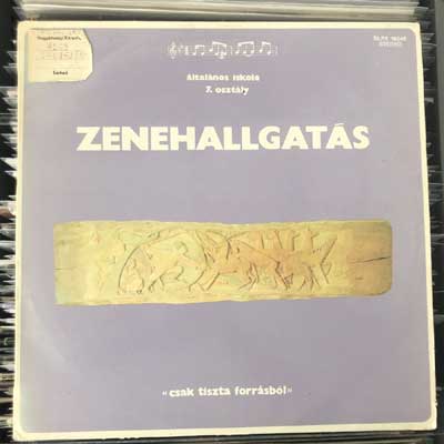 Various - Zenehallgatás, általános iskola 7. osztály  (LP) (vinyl) bakelit lemez
