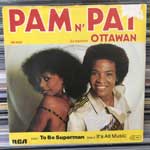 Pam N Pat  To Be Superman  (7", Single)