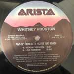 Whitney Houston  Why Does It Hurt So Bad  (12", Single)