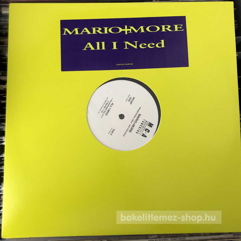 Mario + More - All I Need