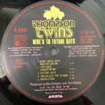 Thompson Twins  Heres To Future Days  2 LP