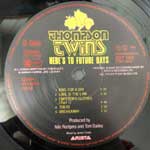Thompson Twins  Heres To Future Days  2 LP
