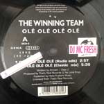 The Winning Team  Olé Olé Olé Olé  (12", Maxi)