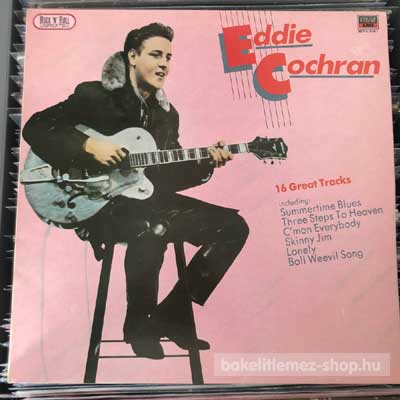 Eddie Cochran - 16 Great Tracks  (LP, Comp, Mono) (vinyl) bakelit lemez