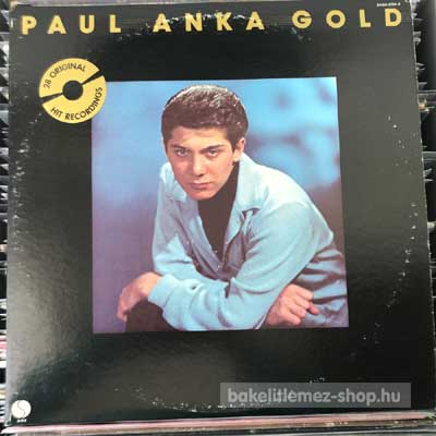 Paul Anka - Paul Anka Gold  (2 x LP, Comp, Gat) (vinyl) bakelit lemez