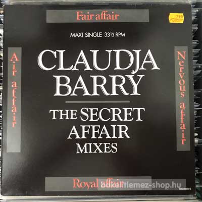 Claudja Barry - Secret Affair  (12") (vinyl) bakelit lemez