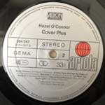 Hazel O Connor  Cover Plus  (LP, Album)