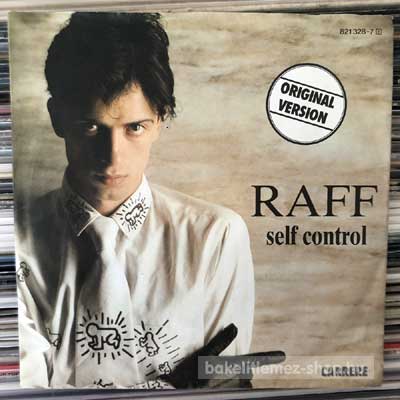Raff - Self Control  (7", Single) (vinyl) bakelit lemez