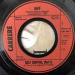 Raff  Self Control  (7", Single)