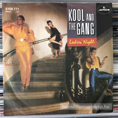 Kool And The Gang - Ladies Night - Too Hot  (7", Single) (vinyl) bakelit lemez