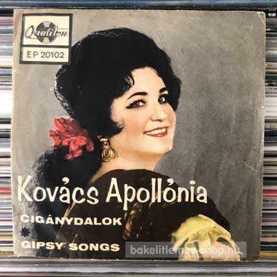 Kovács Apollónia - Gipsy Songs  (7", EP, Mono) (vinyl) bakelit lemez