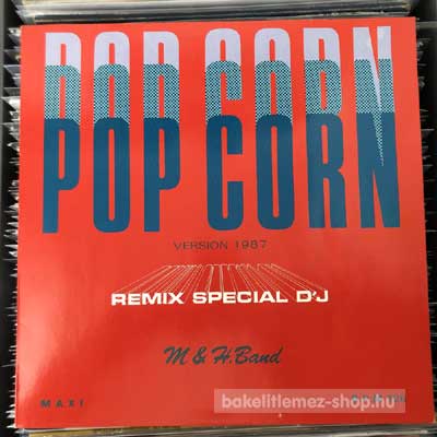 M & H. Band - Pop Corn  (12", Maxi) (vinyl) bakelit lemez