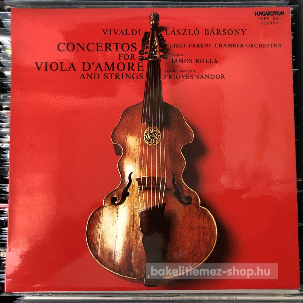 Vivaldi - Concertos For Viola D Amore And Strings