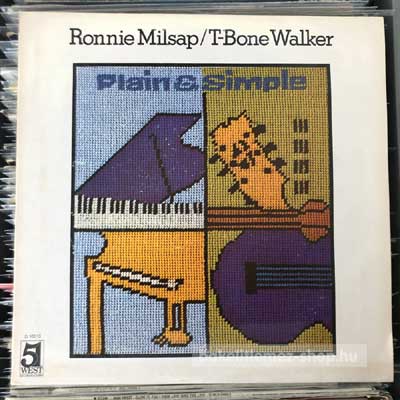 Ronnie Milsap - T-Bone Walker - Plain & Simple  (LP, Comp) (vinyl) bakelit lemez