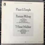 Ronnie Milsap - T-Bone Walker  Plain & Simple  (LP, Comp)