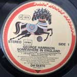 George Harrison  Somewhere In England  (LP, Album)