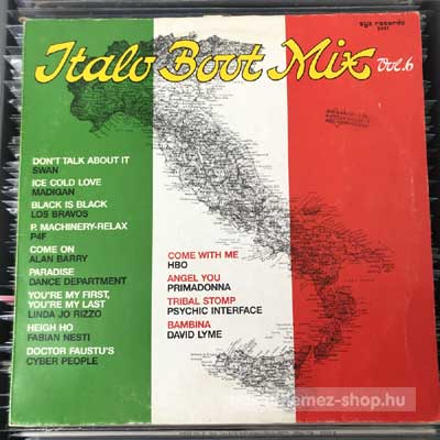 Various - Italo Boot Mix Vol. 6  (12", Mixed) (vinyl) bakelit lemez
