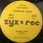 Jonathan Gable  Central Park  (12", Maxi)