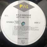 Kylie Minogue  Let s Get To It  (LP, Album)