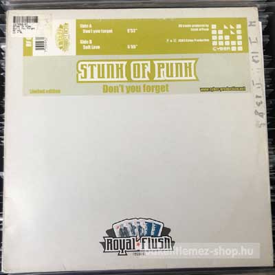 Stunk Of Punk - Dont You Forget  (12", Ltd) (vinyl) bakelit lemez