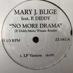 Mary J. Blige Feat P. Diddy  No More Drama  (12")