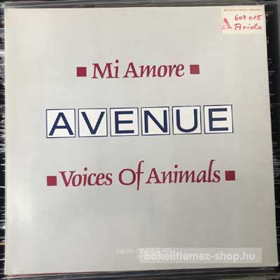 Avenue - Mi Amore - Voices Of Animals  (12", Maxi) (vinyl) bakelit lemez