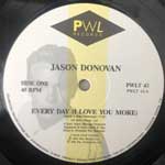Jason Donovan  Every Day (I Love You More)  (12", Single)