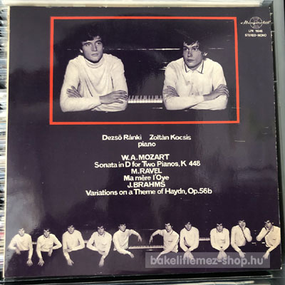 Dezső Ránki, Zoltán Kocsis - Sonata For Two Pianos In D Major ...  LP (vinyl) bakelit lemez