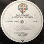 Rod Stewart  A Night On The Town  (LP, Album, Re)