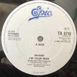Wham!  I m Your Man  (12", Single)