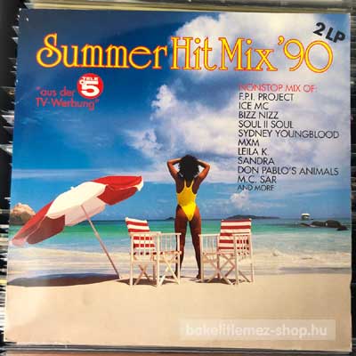 Various - Summer Hit Mix 90  (2 x LP, Comp) (vinyl) bakelit lemez