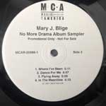 Mary J. Blige  No More Drama (Album Sampler)  (12")