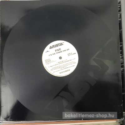 Five - It s The Things You Do  (12", Promo) (vinyl) bakelit lemez