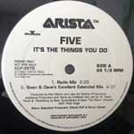Five  It s The Things You Do  (12", Promo)