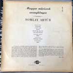 Somlay Artur  Magyar Művészek Aranykönyve  (LP, Album)