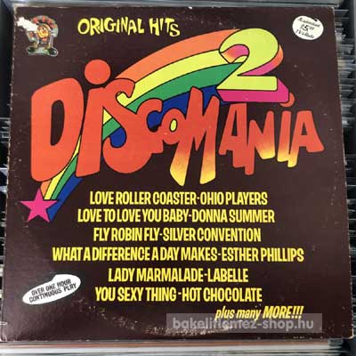 Various - Discomania 2  (LP, Comp) (vinyl) bakelit lemez