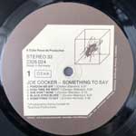 Joe Cocker  Something To Say  (LP, Album)